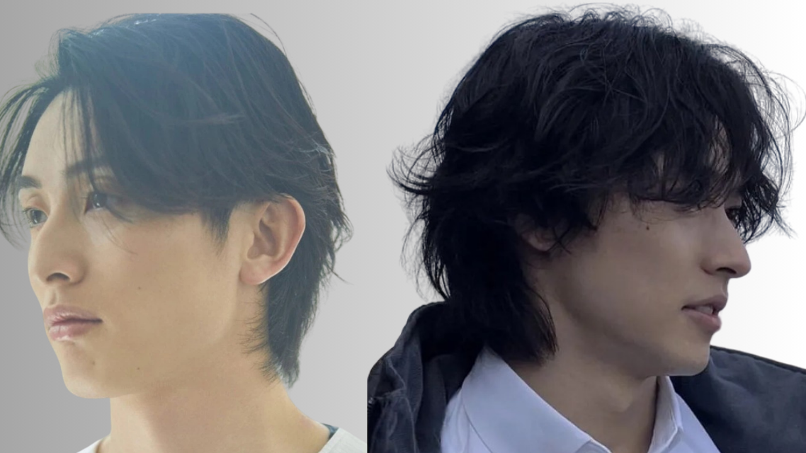 比較画像左：周東佑京選手 右：山﨑賢人さん