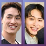 比較画像 左：周東佑京選手 右：レインボー池田さん