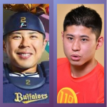 比較画像 左：若月健矢選手 右：ワタリ９１１さん