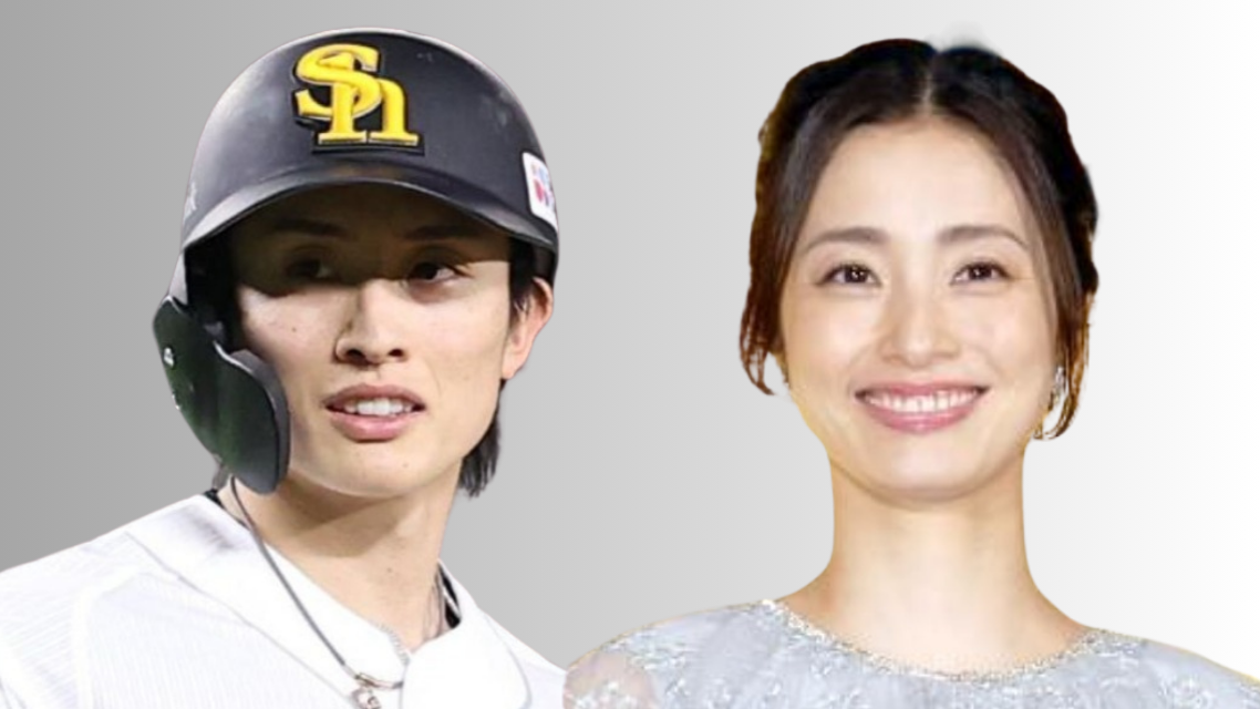 画像比較左：周東佑京選手 右：上戸彩さん