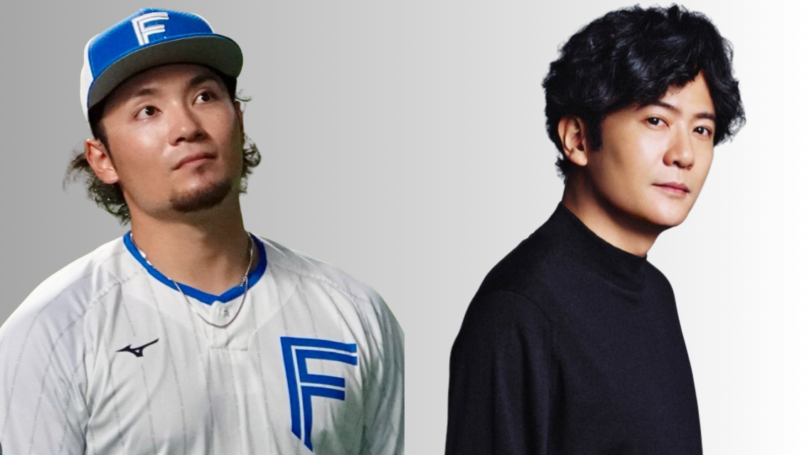 比較画像左:伊藤大海投手 右:稲垣吾郎さん