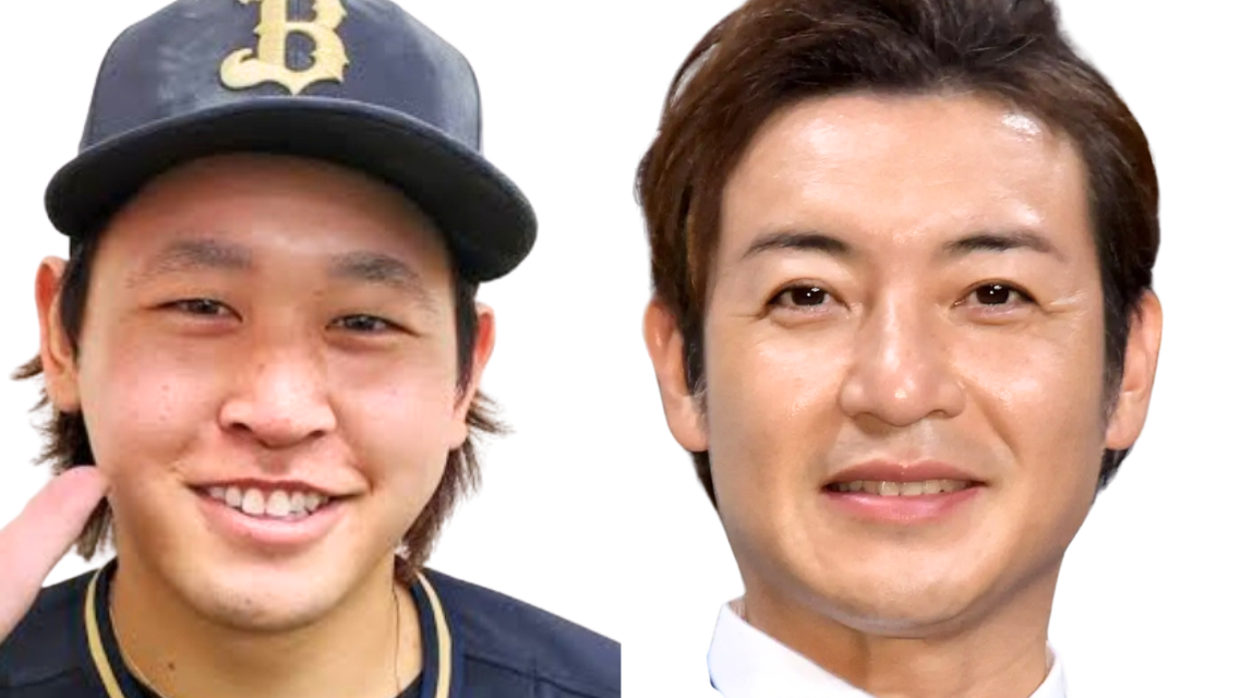 比較画像左:宮城投手 右:つるの剛士さん