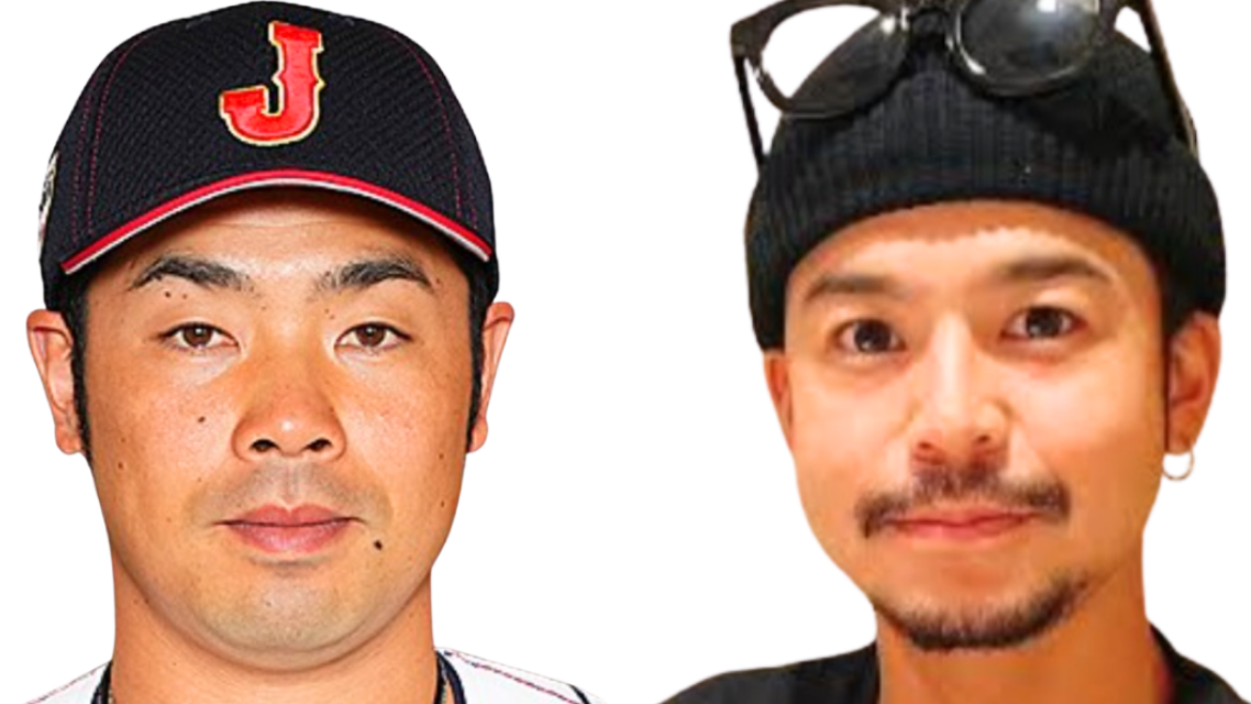 比較画像左：近藤選手 右：菅谷哲也さん