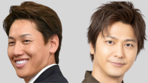 比較画像左：吉田選手 右：速水もこみちさん