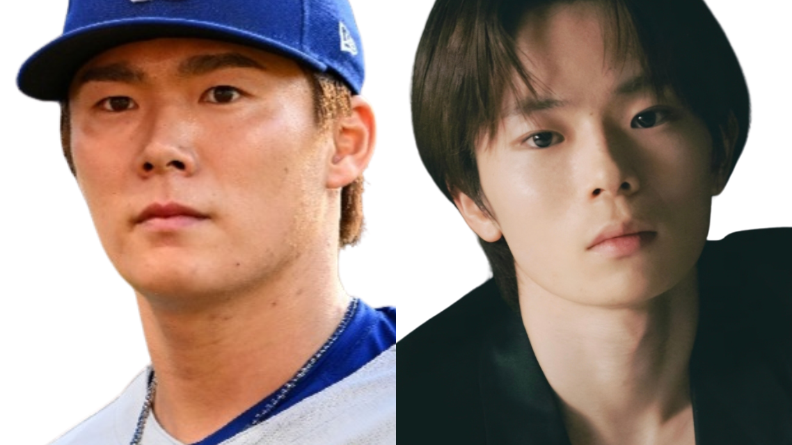 比較画像 左:山本投手 右:林裕太さん