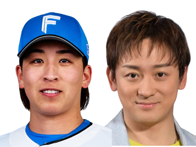 比較画像左:細野投手 右:山本耕史さん