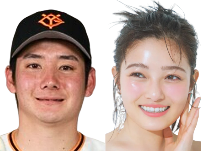 比較画像左：竹丸投手 右：井上咲楽さん