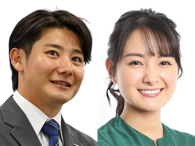 比較画像左：竹丸投手 右：葵わかなさん
