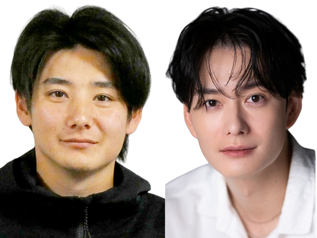 比較画像左：竹丸投手 右：岡田将生さん