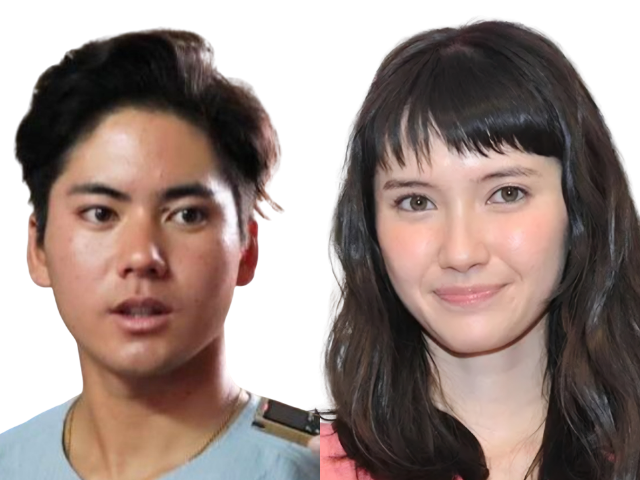 比較画像左：金丸投手 右：市川紗椰さん