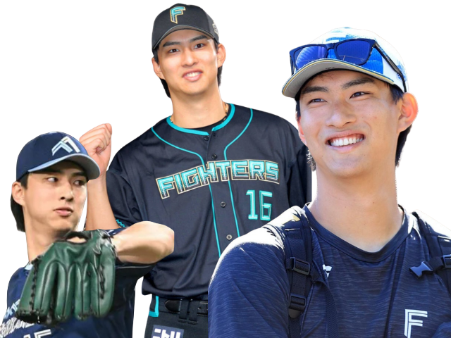 達孝太投手のコラージュ画像