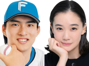 比較画像 左：達投手 右：蒼井優さん