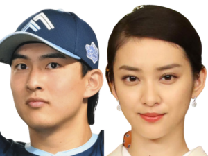 比較画像 左：達投手 右：武井咲さん