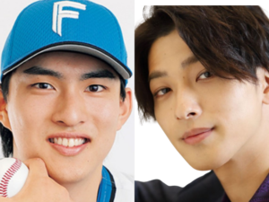 比較画像 左：達投手 右：横浜流星さん