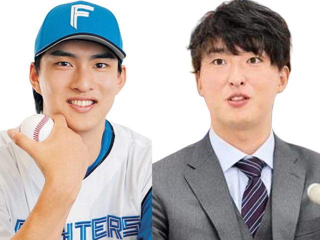 比較画像左：達投手 右：石川直也投手