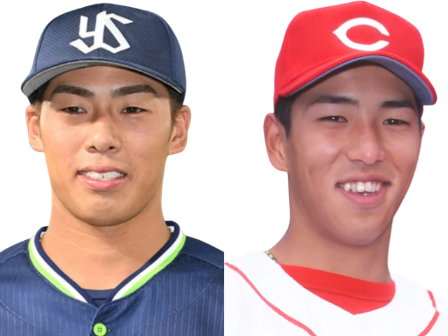 右:黒田博樹さん左:山野太一投手