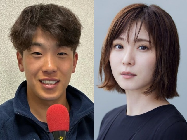 比較画像左:滝澤選手 右:松岡茉優さん
